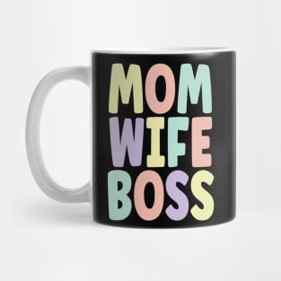 Mom Wife Boss v3 Mug